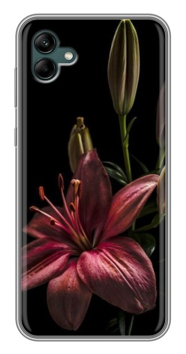 Чехол с принтом "Красная лилия " для Samsung Galaxy A04