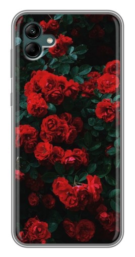Чехол с печатью "Красные розы" для Samsung Galaxy A04