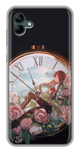 Силиконовый чехол с изображением "Курису  в часах" для Samsung Galaxy A04