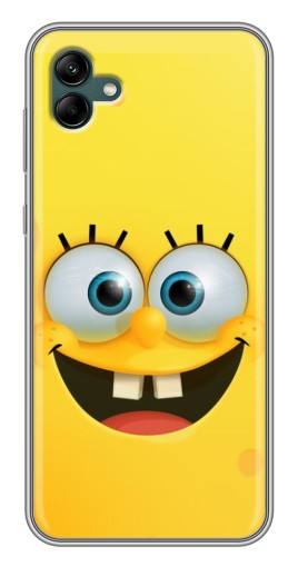 Силиконовый чехол с изображением "Квадратный Губка Боб" для Samsung Galaxy A04