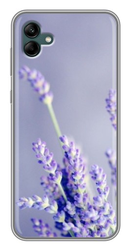 Силиконовый чехол с изображением "Лаванда вблизи" для Samsung Galaxy A04