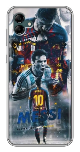 Чехол с картинкой "Легендарный Месси" для Samsung Galaxy A04