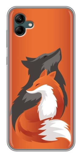 Чехол с картинкой "Лиса ART" для Samsung Galaxy A04