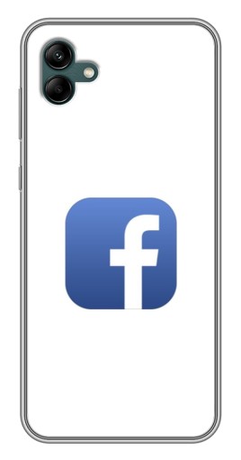 Чехол с печатью "Лого Фейсбук" для Samsung Galaxy A04