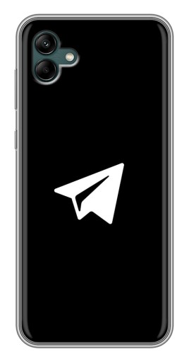Чехол с принтом "Лого Телеграм" для Samsung Galaxy A04