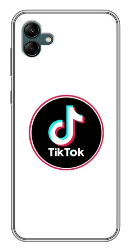Чехол с принтом "Лого Тик Ток" для Samsung Galaxy A04