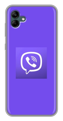Чехол с принтом "Лого Viber" для Samsung Galaxy A04