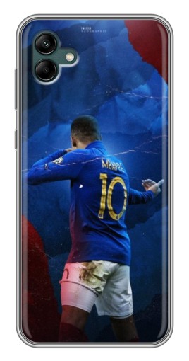 Силиконовый чехол с изображением "Мбаппе в Франции" для Samsung Galaxy A04