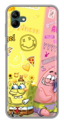 Чехол с печатью "Модный разговор" для Samsung Galaxy A04