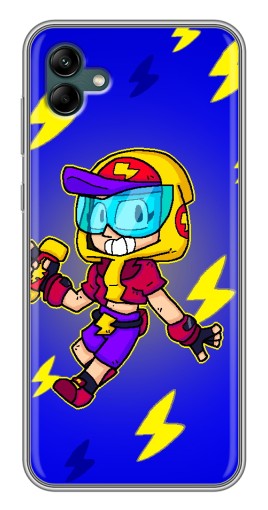 Силиконовый чехол с изображением "Молниеносная MAX" для Samsung Galaxy A04