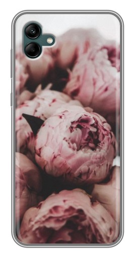 Чехол с принтом "Нежные пионы" для Samsung Galaxy A04