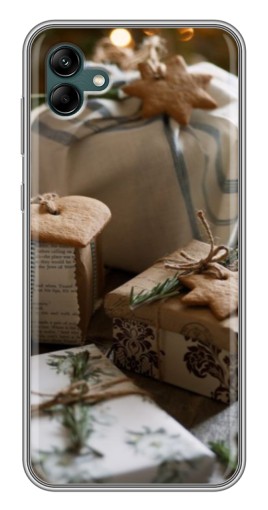 Чехол с печатью "Нежные подарки" для Samsung Galaxy A04