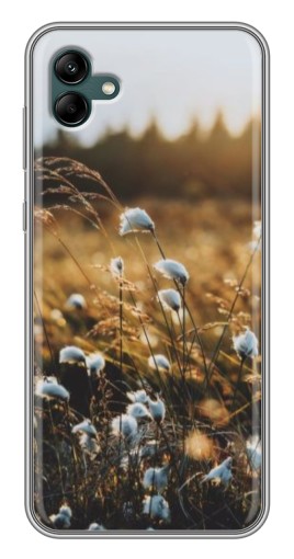 Силиконовый чехол с изображением "Нежные полевые цветы" для Samsung Galaxy A04