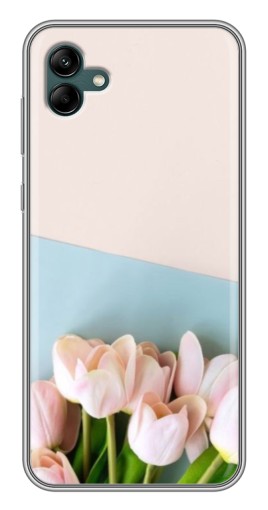Чехол с печатью "Нежные тюльпаны" для Samsung Galaxy A04