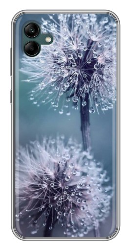 Чехол с печатью "Одуванчик с капельками" для Samsung Galaxy A04
