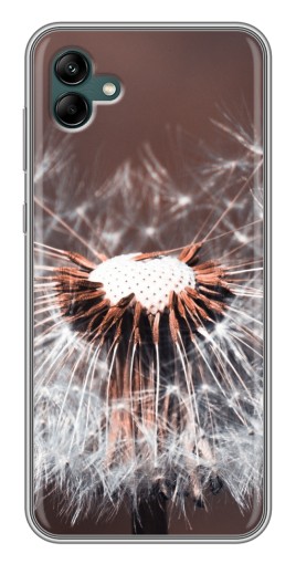 Силиконовый чехол с изображением "Одуванчик вблизи" для Samsung Galaxy A04