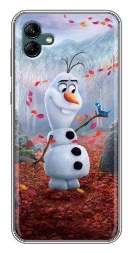 Чехол с принтом "Олаф" для Samsung Galaxy A04