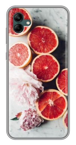 Чехол с принтом "Половинки грейпфрутов" для Samsung Galaxy A04