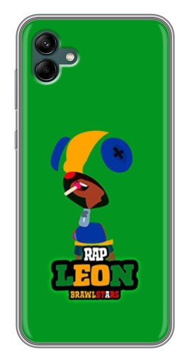 Силиконовый чехол с изображением "RAP Leon" для Samsung Galaxy A04