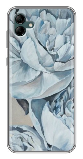 Чехол с картинкой "Рисунок пионы" для Samsung Galaxy A04