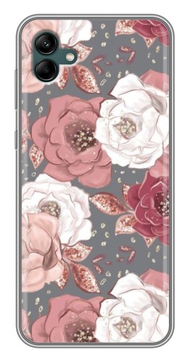 Чехол с картинкой "Рисунок розы" для Samsung Galaxy A04
