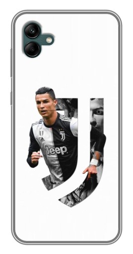 Чехол с принтом "Роналду в Ювентусе" для Samsung Galaxy A04