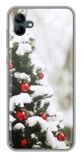 Чехол с печатью "Рождественская елка" для Samsung Galaxy A04