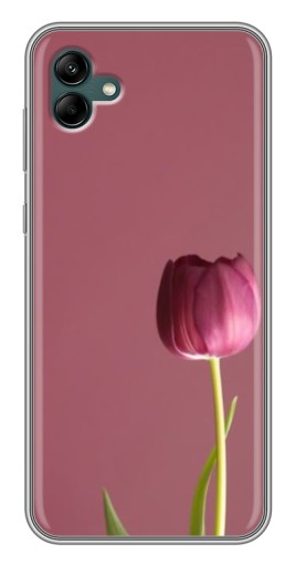 Чехол с картинкой "Розовый тюльпан" для Samsung Galaxy A04