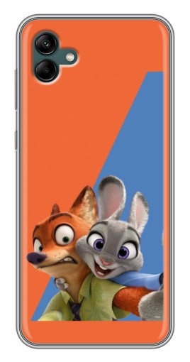 Чехол с принтом "Селфи" для Samsung Galaxy A04