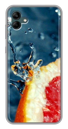 Чехол с картинкой "Сочный грейпфрут" для Samsung Galaxy A04