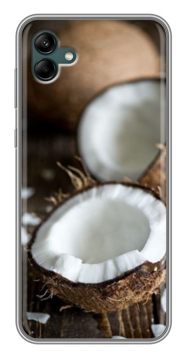 Чехол с картинкой "Свежий кокос" для Samsung Galaxy A04