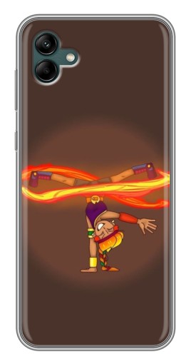 Силиконовый чехол с изображением "Танцующая Амбер" для Samsung Galaxy A04