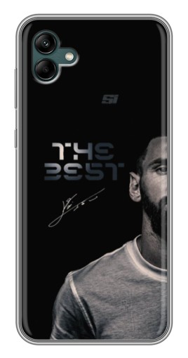 Силиконовый чехол с изображением "The Best Messi" для Samsung Galaxy A04