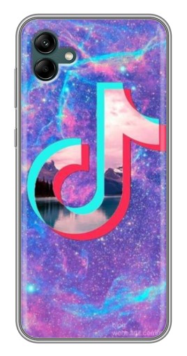 Чехол с принтом "ТикТок мраморный" для Samsung Galaxy A04