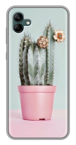 Чехол с печатью "Цветущий кактус" для Samsung Galaxy A04