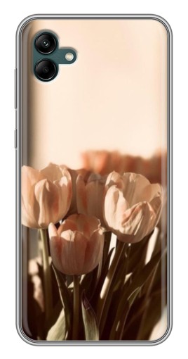 Чехол с принтом "Тюльпаны на солнце" для Samsung Galaxy A04