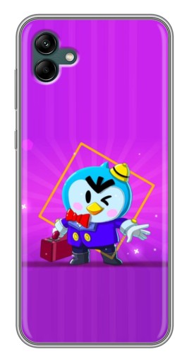 Чехол с принтом "Яркий пингвин" для Samsung Galaxy A04