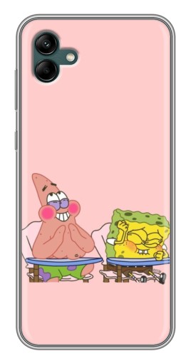 Чехол с картинкой "За партой" для Samsung Galaxy A04