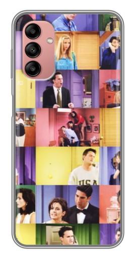 Чехол с печатью "Актеры Друзья" для Samsung Galaxy A04s