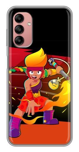 Чехол с печатью "Амбер в дуэли" для Samsung Galaxy A04s