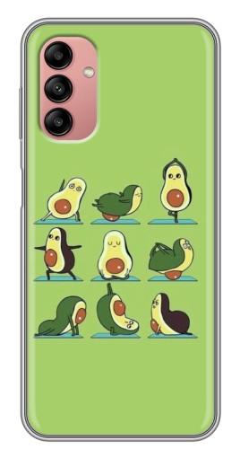 Чехол с печатью "Авокадо Йога" для Samsung Galaxy A04s
