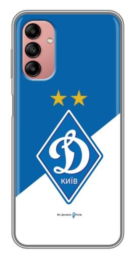 Чехол с принтом "Бело-синий Динамо" для Samsung Galaxy A04s