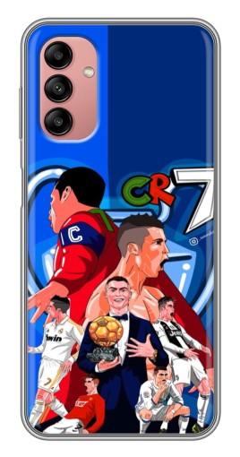 Силиконовый чехол с изображением "CR7" для Samsung Galaxy A04s