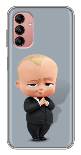 Чехол с картинкой "Деловой ребенок" для Samsung Galaxy A04s