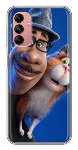 Чехол с принтом "Джо и кот" для Samsung Galaxy A04s