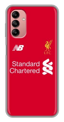 Силиконовый чехол с изображением "Форма Liverpool" для Samsung Galaxy A04s