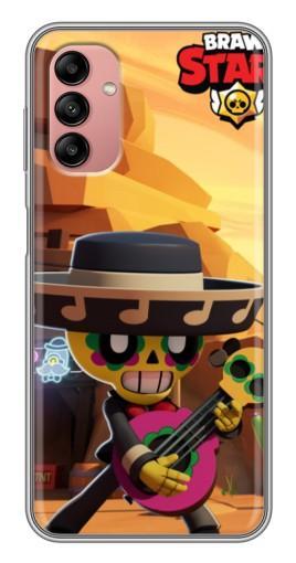 Силиконовый чехол с изображением "Гитарист Poco" для Samsung Galaxy A04s