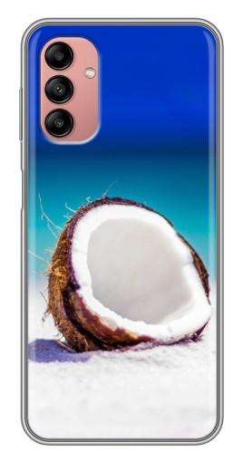 Чехол с принтом "Кокос на пляже" для Samsung Galaxy A04s