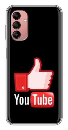 Чехол с печатью "Лайк YouTube" для Samsung Galaxy A04s