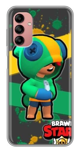 Чехол с печатью "Leon Brawl Stars" для Samsung Galaxy A04s